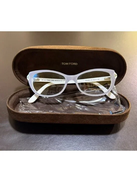 Tom Ford NIB 5286 Womens Cat Eye Frame Eyeglasses 52mm Lens - Picture 5 of 5